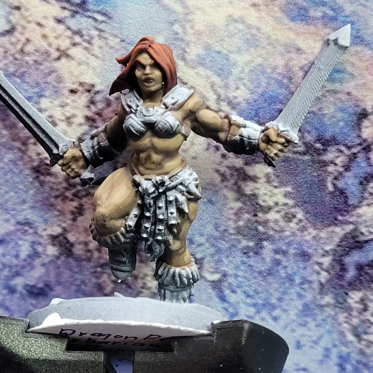 TheBaldGM's tweet photo. @TGalanodel Did not paint much this weekend - besides the mini's for the stream.
But I need to finish my #goblinspiration mini and the beholder. And am trying to finish my bases and statues, so I have more room on my table for shroomtember. https://t.co/XVDZrQbTCf