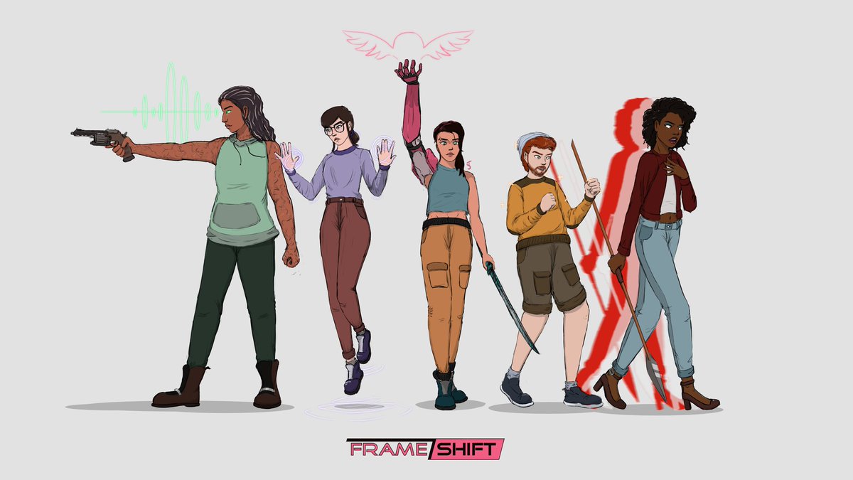Izzymandias1's tweet photo. ICYMI: I made a new #Frameshift poster! It's called "Powers" : )

(Also go read chapter 2.2!)

#art #artist #oc #ocart #ocs #digitalart #digitalartist #story #storytelling #writing #digitaldrawing #sketch #sketching #characterdesign #outfitdesign #queer #queerocs #lgbtq https://t.co/H39RvMTCzo