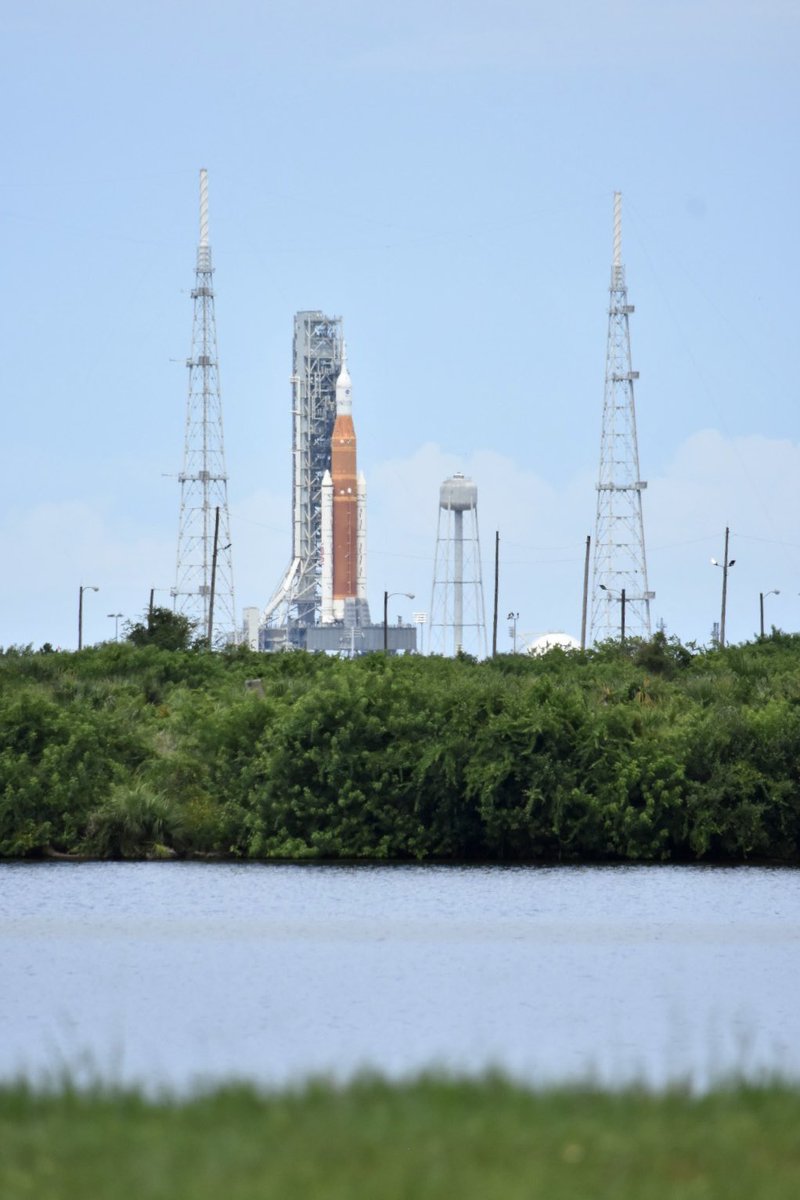 The countdown is on! 
NASA is going back to the moon with the debut of #Artemis1. This first mission is unmanned but sets the stage for future manned missions to the moon, mars, and worlds beyond! #WeAreGoing 🚀✨