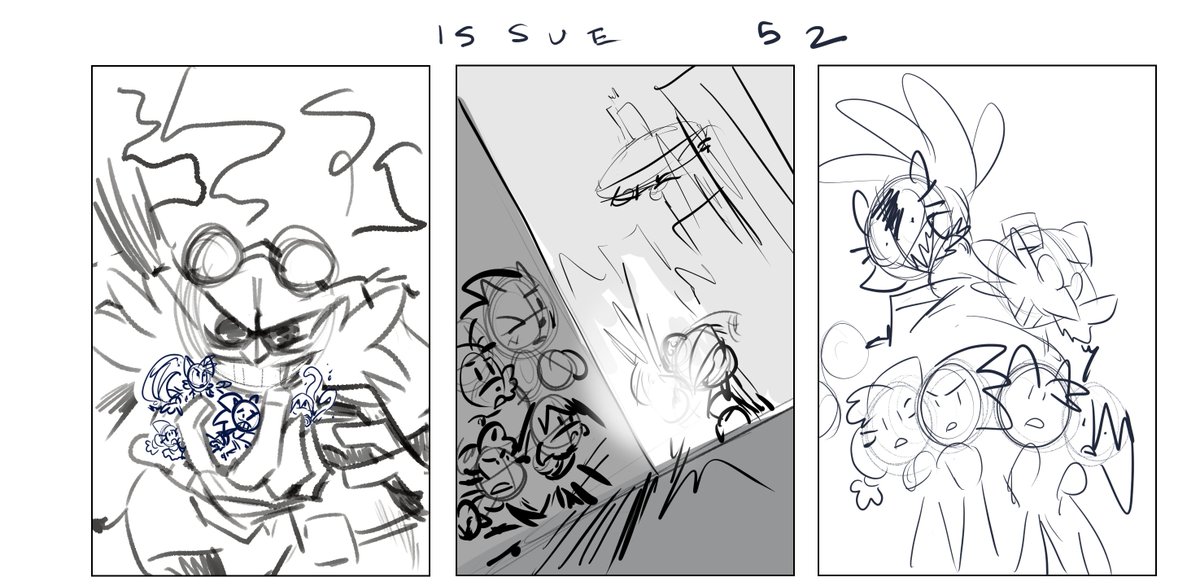 here's the process for this latest IDW Sonic cover, for issue 52!
Thank you for the opportunity, @IDWPublishing !!