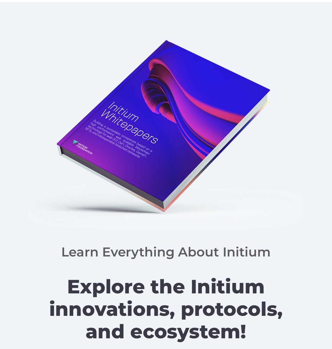 Initium is a sophisticated project with various aspects, each explained in a dedicated whitepaper. Find out the Initium whitepapers by clicking the link below. 
👉 initium.foundation/whitepapers 

#initium #btc #rust #golang #cryptocurrecy #blockchain #cryptocurrecy #defi #web3 #gamefi