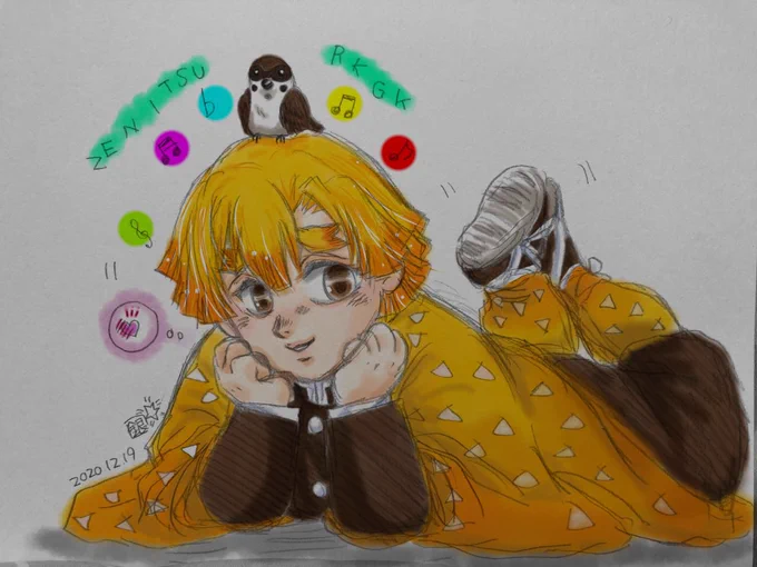 #ぜんちゃんカウントダウンこの辺りからデジ塗りを覚える(笑 