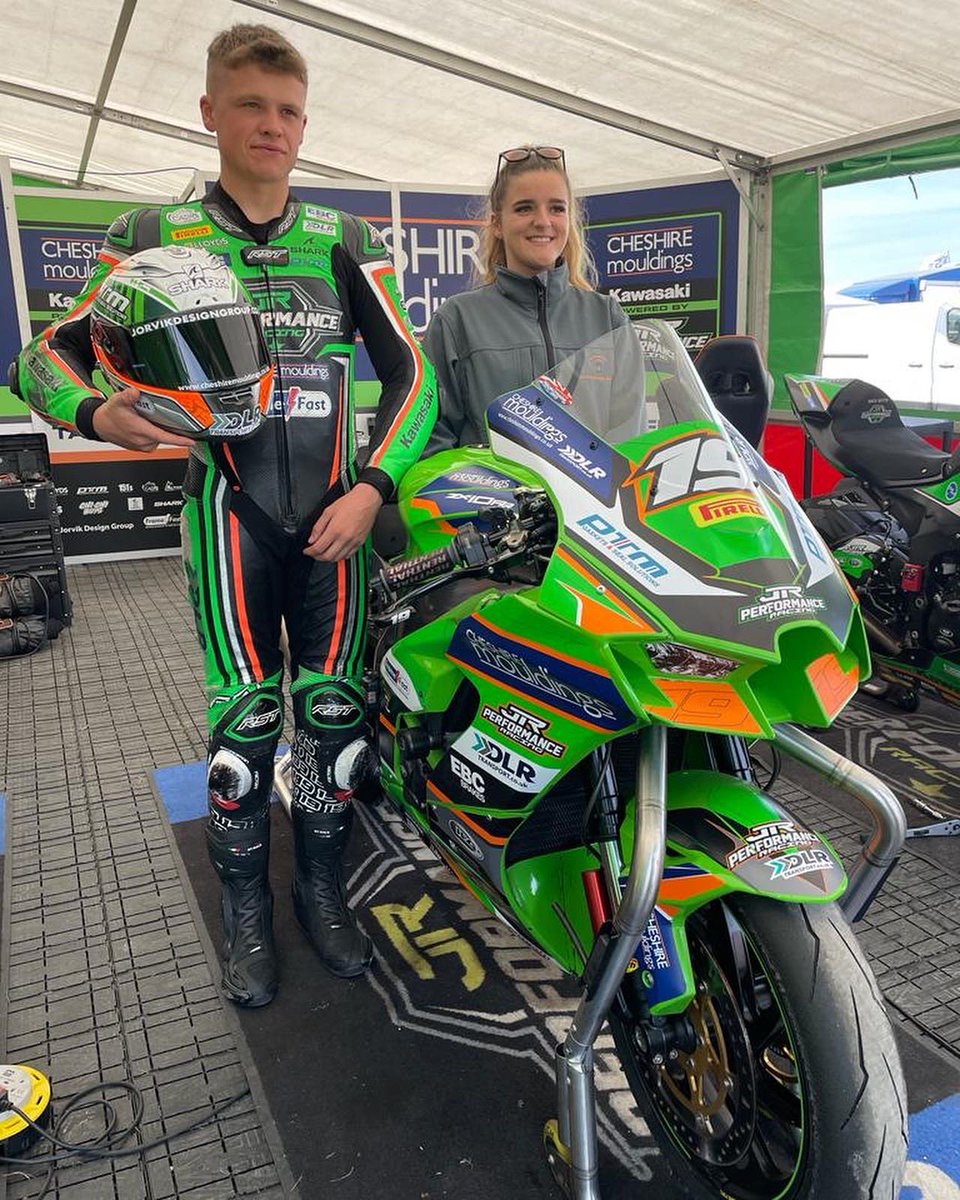 Talbot19Joe's tweet photo. Jodie from @GroupJorvik , one of our main sponsors, came to say Hi &amp; support us this weekend  😉@CadwellPark , it was really good  to meet her .. 💯  Thanks Jodie and all at Jorvik #jorvikdesigngroup #sponsorshoutout❗️📣 #joetalbot19racing https://t.co/eHa7q9TKne