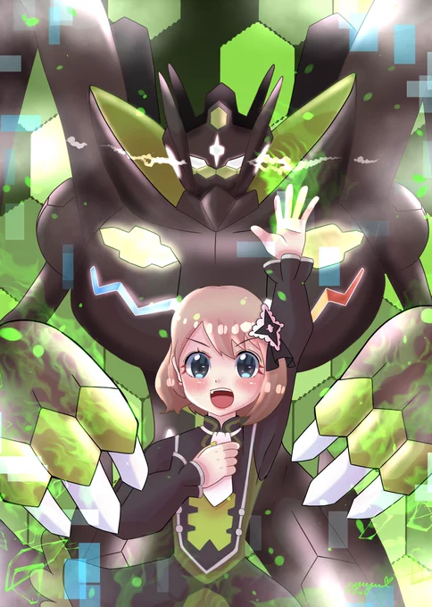 3rdAnniversaryCongratulation!!!!#ポケマスEX3周年#ポケマスアート 