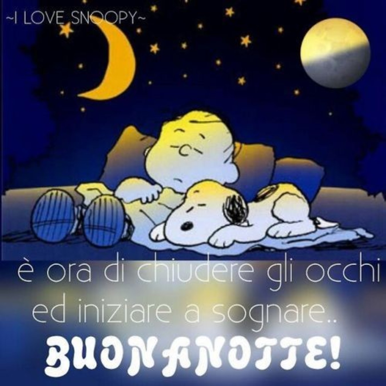 Notte Dolce Snoopy