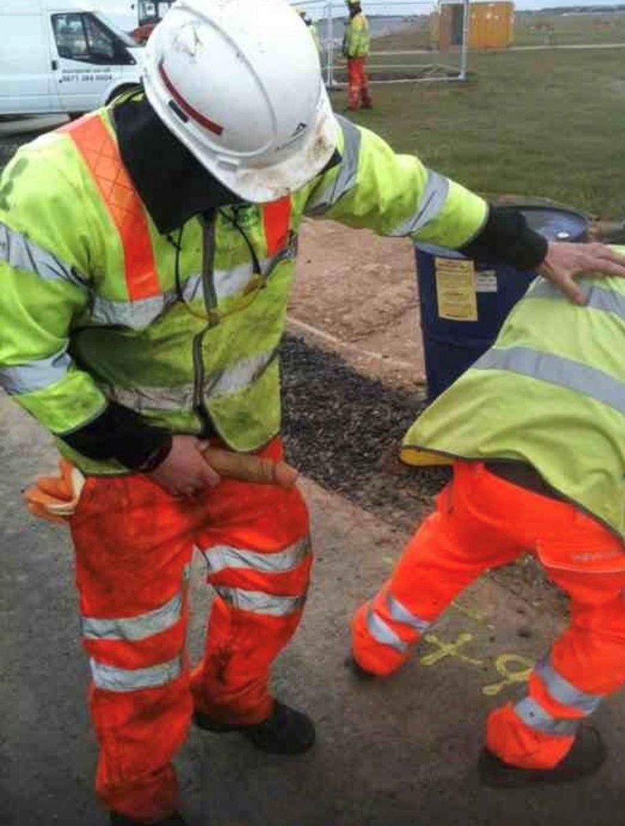 RawRoadNation2's tweet photo. Real life tradies getting dick - If you are a working guy, cop, squaddie, truck/van driver, mechanic, scaffolder, fireman or similar and want to be in porn then apply at https://t.co/1tW5li7Zmc https://t.co/pJC6TxtbBv