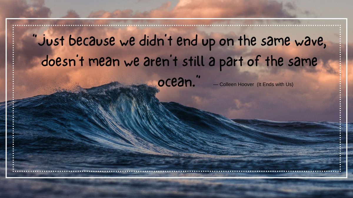 BTSBookClub_twt's tweet photo. Es QOTD. We may not always be as close to those we care about as we want. But that's part of life. And just because we aren't right next to them, doesn't mean we aren't still connected. ๐๐
@BTS_twt
#BTSBookClub #BTSBC_QOTD #BTS #Life #Connections #SameOcean https://t.co/oHai5WAd2G