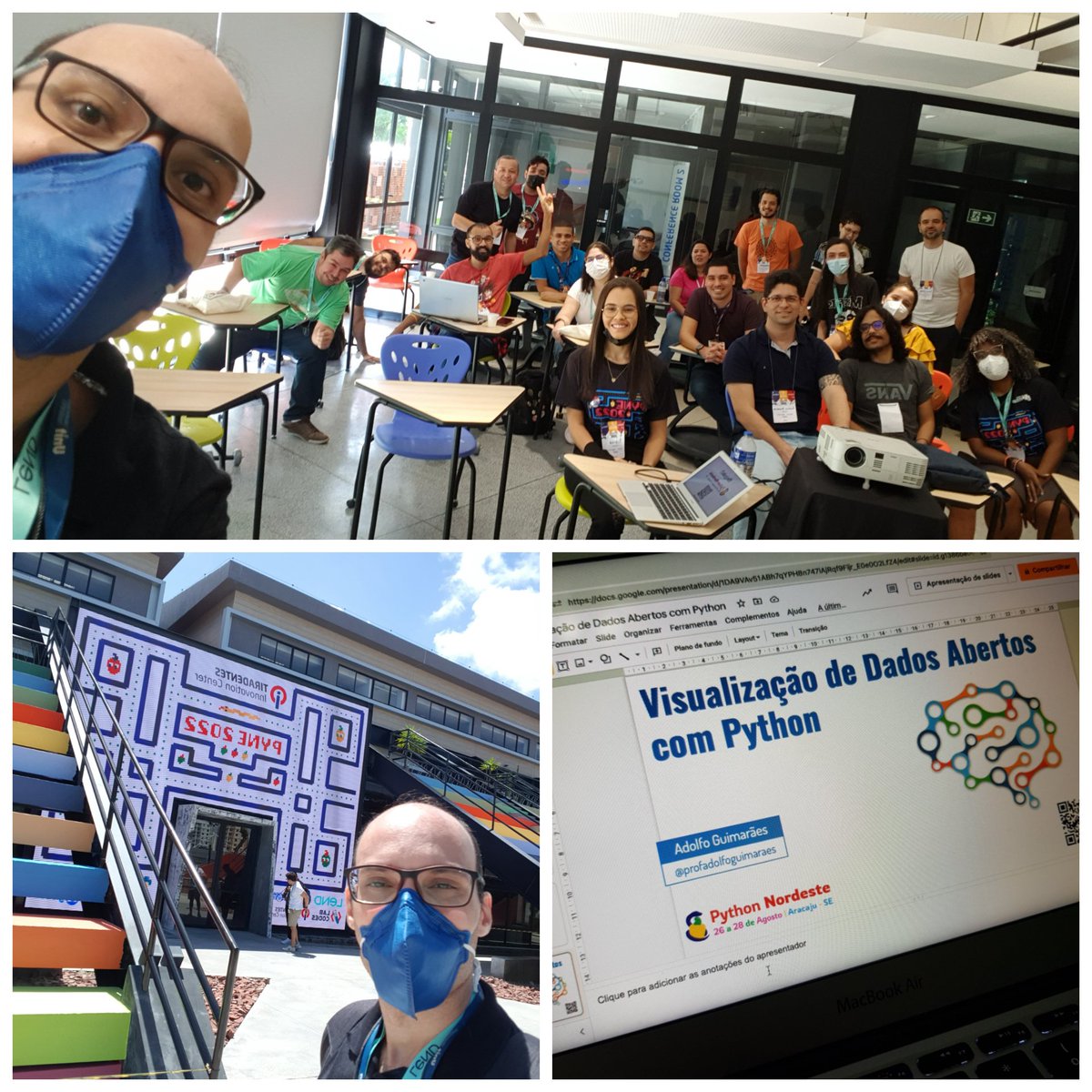 adolfoguimaraes's tweet photo. Vlw @PythonNordeste ... Foi muito bom ter participado 😊 #PythonNordeste #pyne22 https://t.co/K0CqQCU6aK