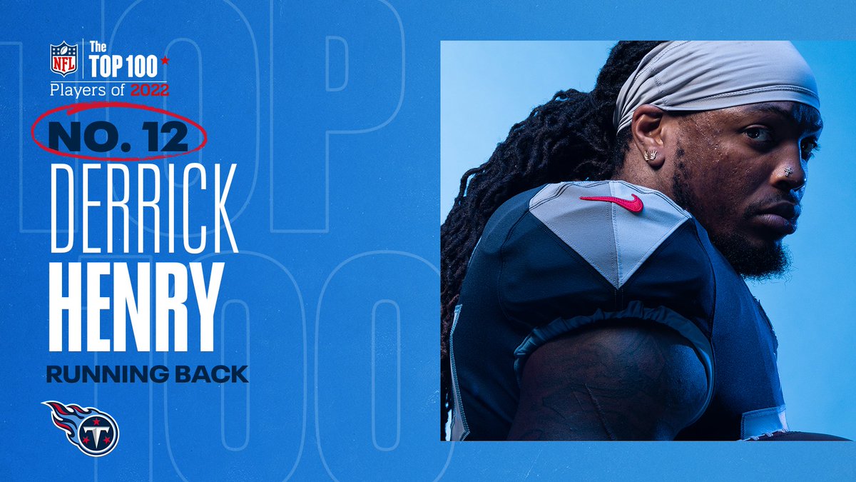 Titans's tweet photo. All Hail The King 👑

@KingHenry_2 is No. 1️⃣2️⃣ on this year's #NFLTop100 https://t.co/OH7mQS3zcr