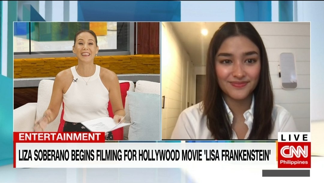 Hi <a href="/lizasoberano/">Liza Soberano</a>!
 #NewDayWithLizaSoberano