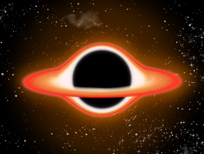 ブラックホール 高画質 のtwitterイラスト検索結果