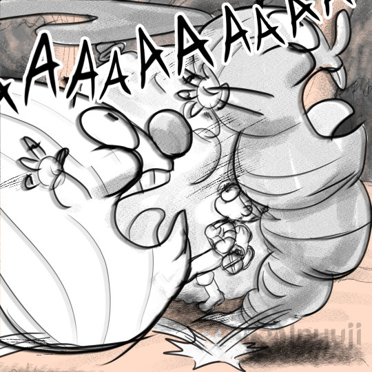 inyujidraws's tweet photo. work from last night's stream. So Creon didn't exactly "meet" the root pack #creonininkwell #cupheadshow #rootpack https://t.co/bfL16zsvUh