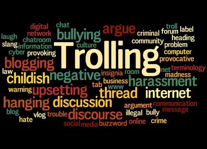 Just curious, what’s the difference between trolling and bullying?