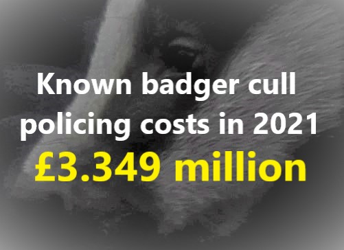 In Defra's 'Badger control value for money analysis' Defra said that there'd be 'business as usual' policing by 2019 and that policing costs would 'disappear'.

There isn't  🚔
They haven't  💰

The #badger cull: what a waste of taxpayers' money!
<a href="/ChrisGPackham/">Chris Packham</a> #HaltTheCull 🦡