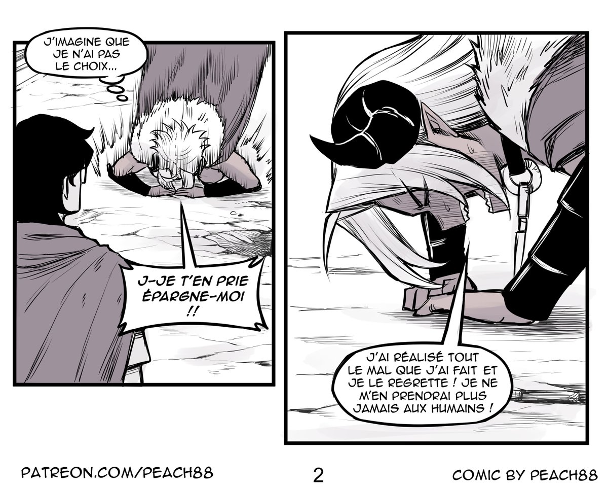 Stelwor on Twitter: "Femme reine démon (1/4)"