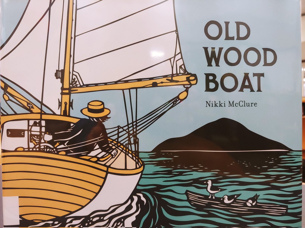 westmaplemedia's tweet photo. #BPSSummerReads Using minimal colors, the illustrations are captivating in an unexpected way. From the ship's perspective enjoy this tale of rebirth. @nikkimcclure @WestMapleEle #BPSLibraries #MISchoolLibrary https://t.co/jIkaoQFnT9