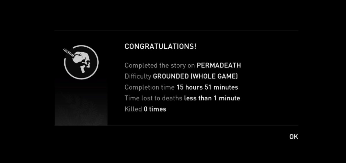 PlatinumGodGame's tweet photo. Finally, after 102 unsuccessful attempts and 1 year and 3 months of trying, attempt 103 of #TLOU2 new game, whole game grounded permadeath completed! Check it out here https://t.co/gg2BnjNiC0 #community #Mentalhealth #TLPGaming @TheLycanPack #TwitchStreamers #twitchtv https://t.co/MBJSBh1ULK