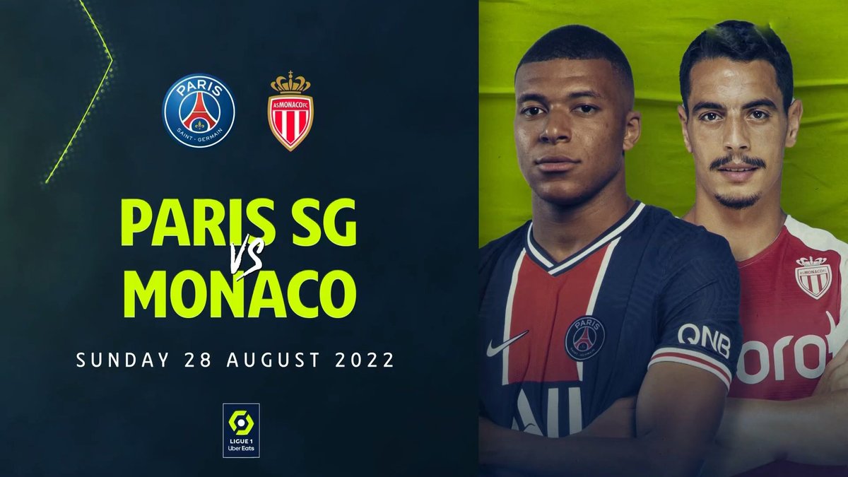 PSG vs Monaco 28 August 2022