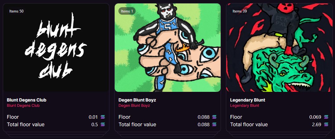 Just got my Blunted Taiyo from <a href="/BluntDegensNFT/">Blunt degens club | 🅱️</a> through there Bluntified 1/1 Process!! 

All you have to do to get your favorite NFT Bluntified is to hold 20 Legendary Blunt NFTs!!! Hurry before the floor doubles again! 🚬💰