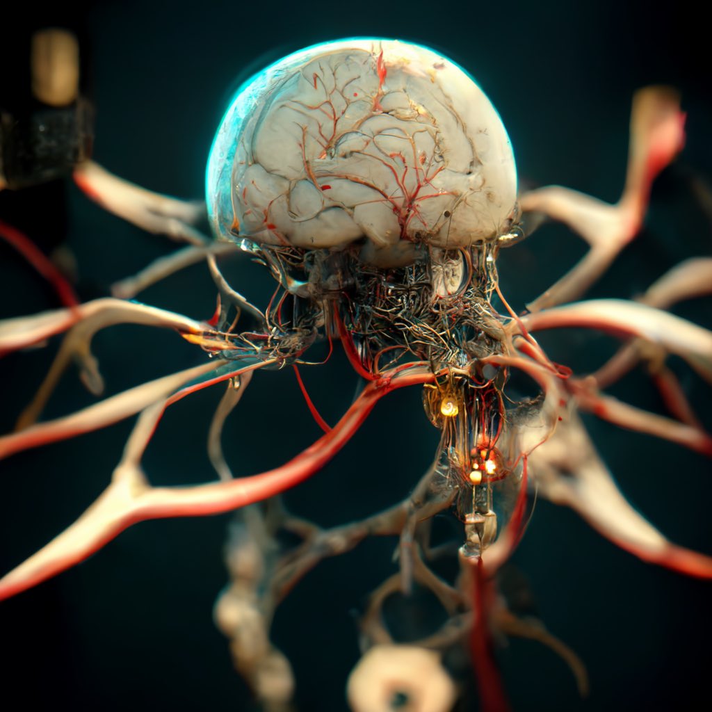 agentsoftheuni's tweet photo. Brain Machine Interface 

                                                                  #aiart #art #oilpainting #art #artist #love #drawing #photography #artwork #painting #fashion #artistsoninstagram #beautiful #illustration #digitalart #design #photo #sketch #style #draw https://t.co/mhDHnvtGDM