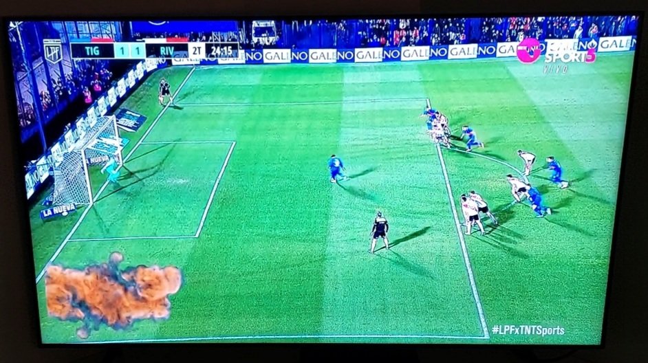 luisferrari1900's tweet image. Otra invasión de área no cobrada. #STOPVAR @leofarinella @SoyPaganiok