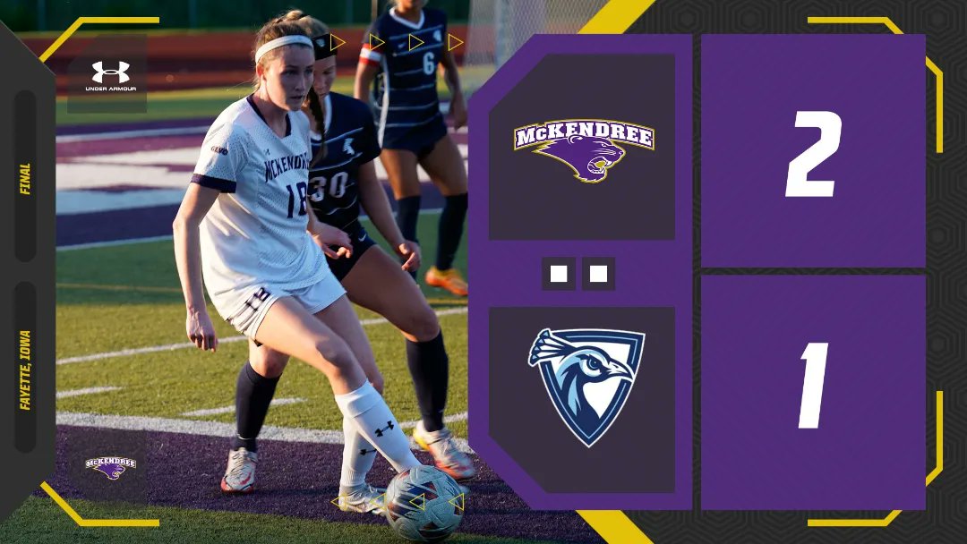 MckendreeWSOC's tweet photo. ⚽️🐾Great pair of results from our season-opening road trip to Iowa!

Goals vs UIU:
7' - #18 Destiny Johnson via #14 Morgan Bova
12' - #21 Anna Stiffler, unassisted

Goal vs CSP:
32' - #11 Reagan Mauch (PK)
#BearcatsUnleashed 🐾 
#GLVCwsoc https://t.co/f3N5IYVyC3