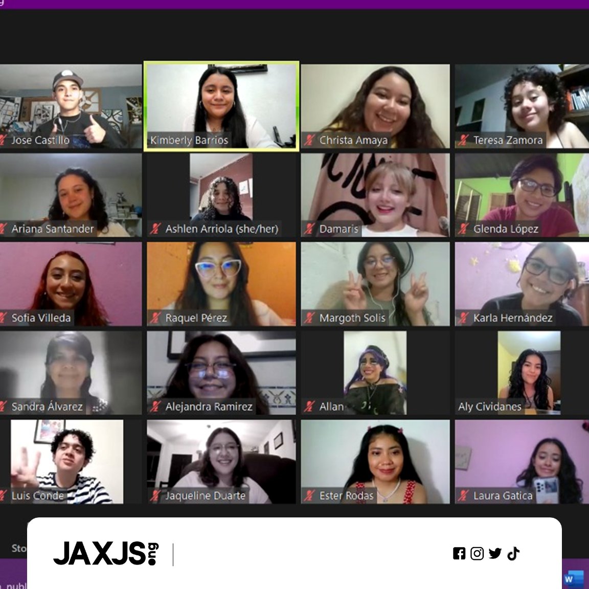 JAxJS_ong's tweet photo. Estamos muy felices de darle la bienvenida a nuevos voluntarios a JAxJS Metropolitana
#JAxJS #Bienvenida #Arte #JusticiaSocial #Empoderamiento #Juventud https://t.co/vxOGFfJ0Sw