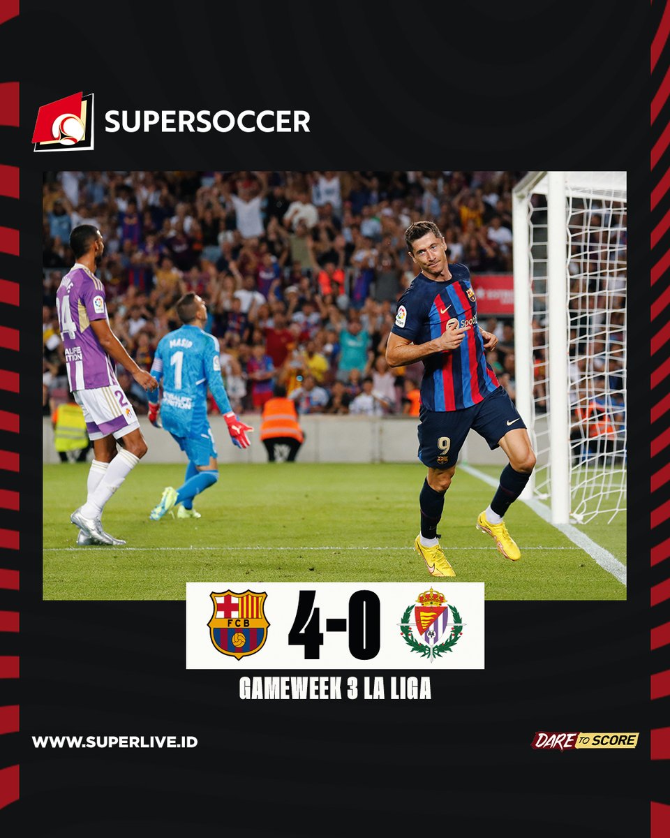 my_supersoccer's tweet photo. Duo Spanyol ini masih kompak menang. Kalo konsisten, El Clasico jilid pertama Oktober nanti bakal seru kayaknya.
Tanpa ngitung pekan pertama, siapa yang kira-kira bakal kepeleset sebelum El Clasico gaes?
#SUPERLIVE
#SUPERSOCCER
#DARETOSCORE
#IDARE https://t.co/J62qci2fGL