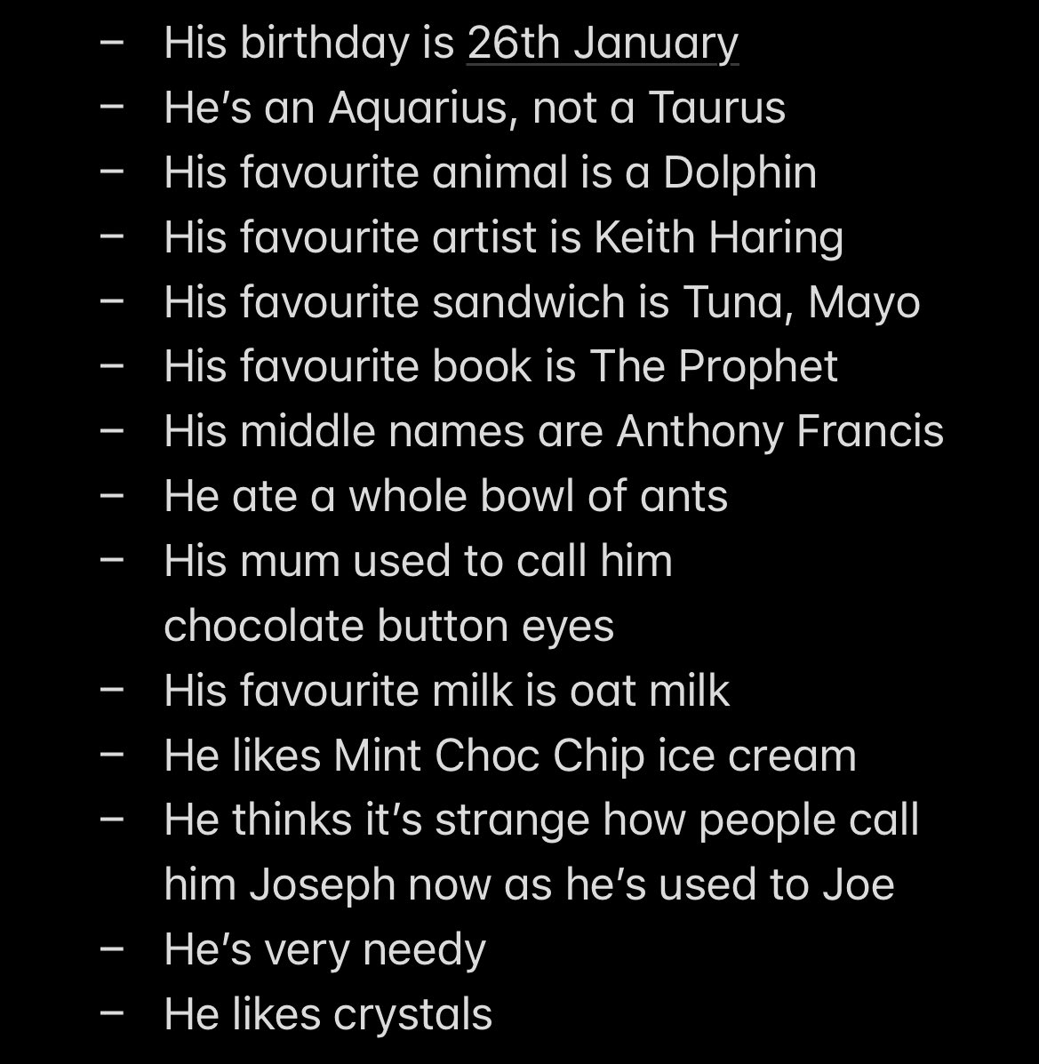 byersbuckleys's tweet photo. things we’ve learned about joseph quinn across the four days of fanexpo: https://t.co/vPO93eiY5H