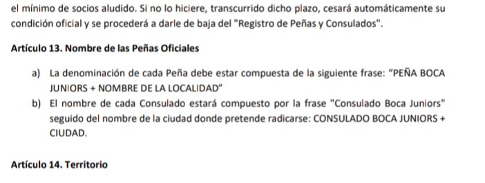 El "nuevo" reglamento de Peñas y Consulados del CABJ obliga a las mísmas a cambiar su nombre. Algo nunca visto . Un mamarracho de estos dementes que vinieron a llevarse puesto Boca. Borran con el codo lo que escribieron con la mano en la campaña. Esto es defender la identidad?