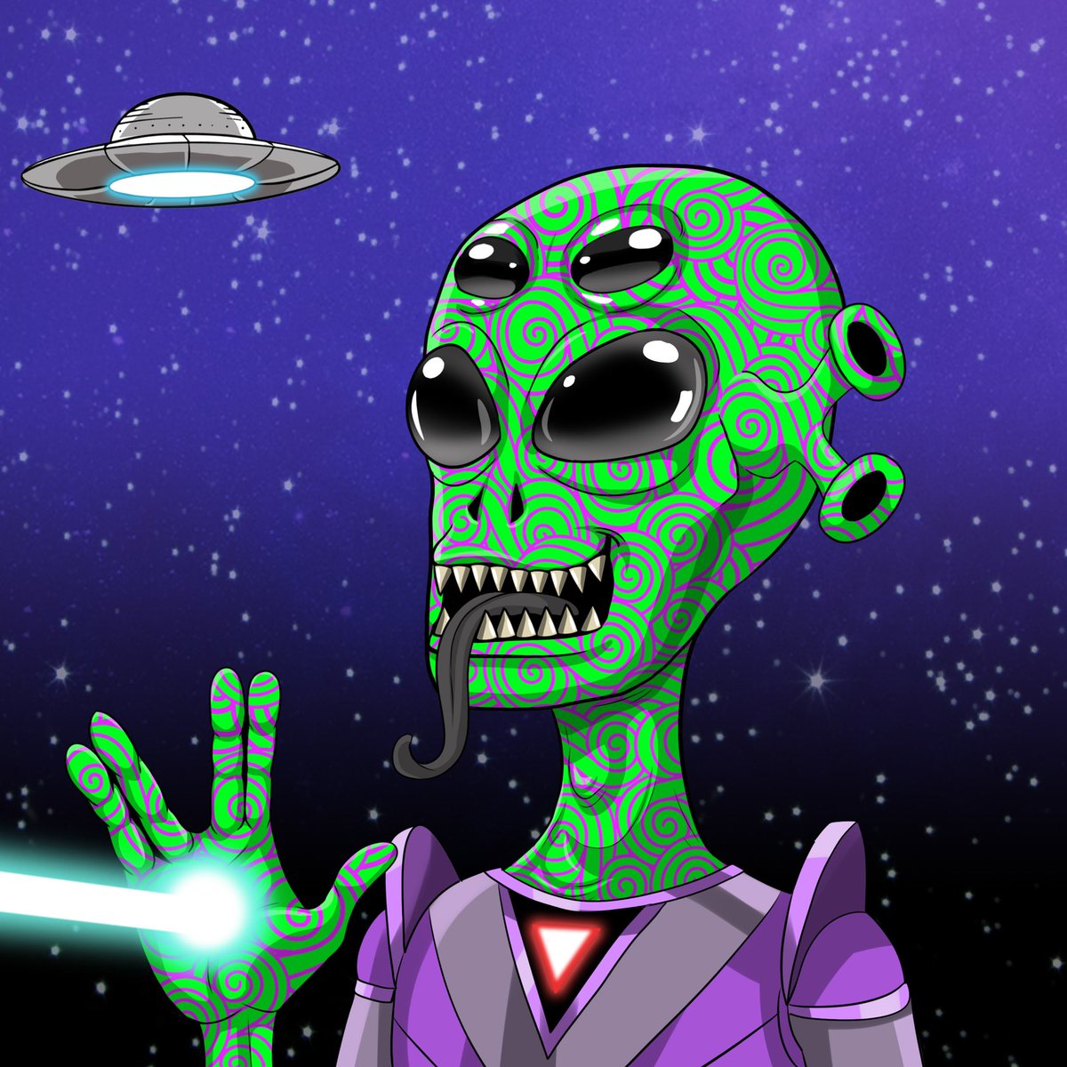ETHinvadersNFT's tweet photo. Greetings Earthlings.
👽
Zorg has been very pleased with all of you. I have decided to open the discord in a few days. 
👽
To be let in first and receive a special reward, turn on your notifications. 
👽
#eth #ethinvaders https://t.co/71r7jzFuvJ