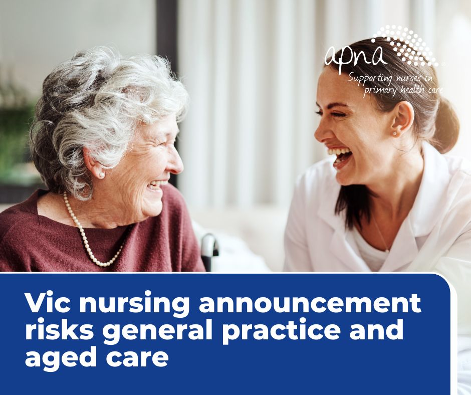 APNAnurses's tweet photo. The Andrews Govt’s $270m announcement to recruit more nurses into the public health system is well-intended but risks exacerbating nurse shortages in aged care and general practice @KarenBooth43 @griffinscircus
https://t.co/1PbcwqQFPO
#valuedvisiblerespected #nursing #beheard https://t.co/JBfrFoSwwW