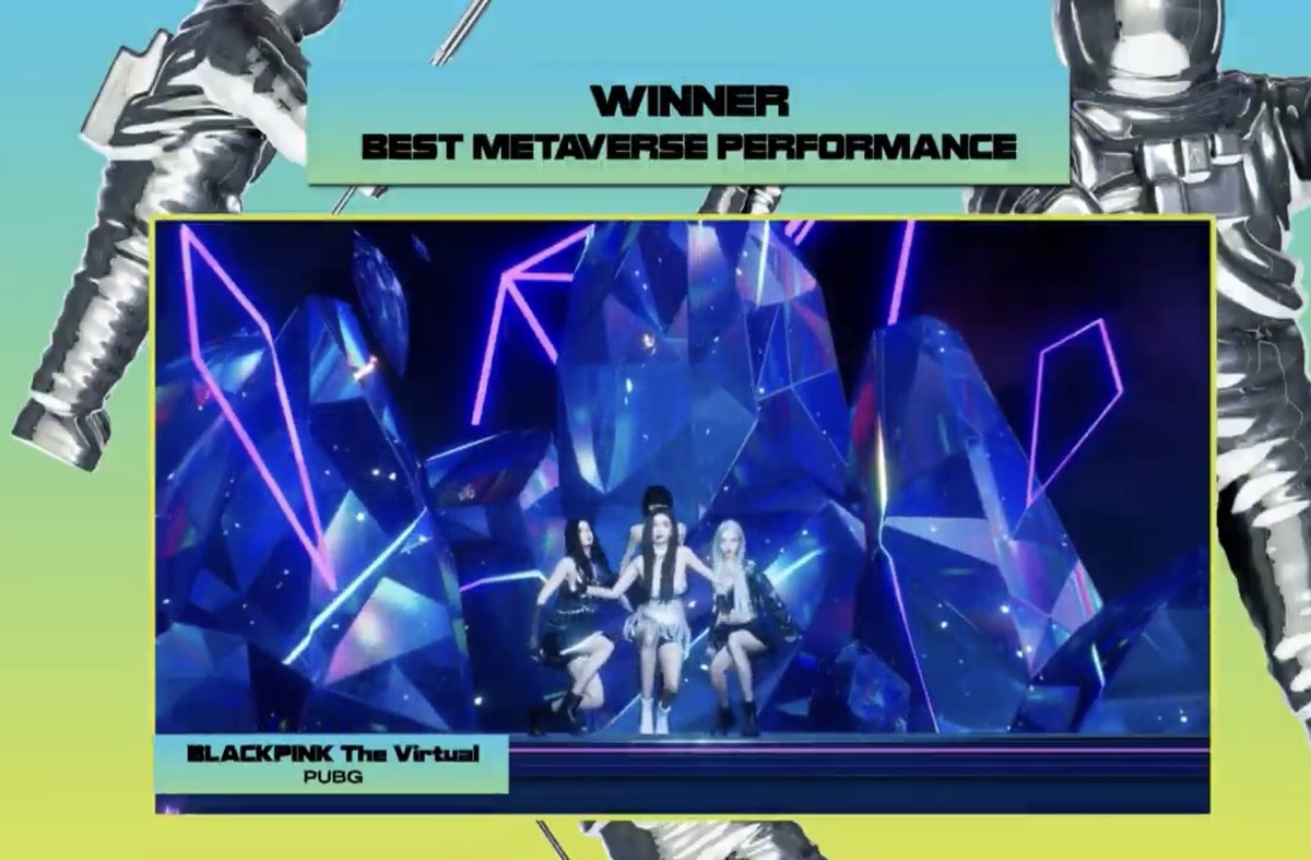 blackpinkbabo's tweet photo. BLACKPINK WON THE BEST METAVERSE AWARD AT THE VMAs! We’re so proud of you girls and we love you 🤍 @Blackpink https://t.co/XsegsGUsL7