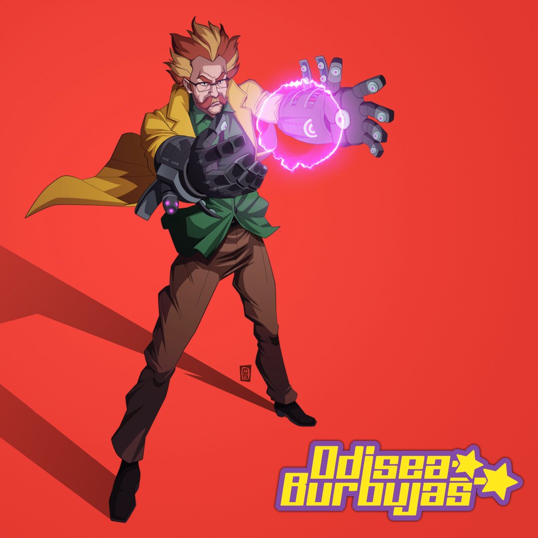 Moutsider_'s tweet photo. El líder del grupo no podía faltar. El sobrino del profesor Memelovsky es el artífice de la creación de este nuevo equipo de Odisea Burbujas.
Para ver todo el lore de los personajes, sígueme en instagram: https://t.co/Sse9BQYZbG
#odiseaburbujas #memelovsky #fanart #digitalart https://t.co/ChTBSgorej