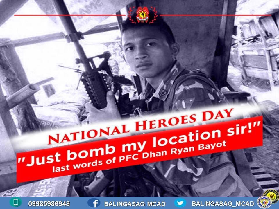 GiboTeodoroJr's tweet photo. We will always remember you, sir! 🫡 🇵🇭 

Salamat! #NationalHeroesDay https://t.co/DJmBi42zFC