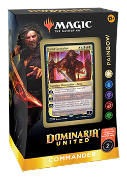 We're giving away one copy of each of the new Dominaria United #DMU commander decks! Like this post, retweet, and follow our account to enter. TWO winners will be chosen to receive one of these decks. The winners will be selected on 9/9.