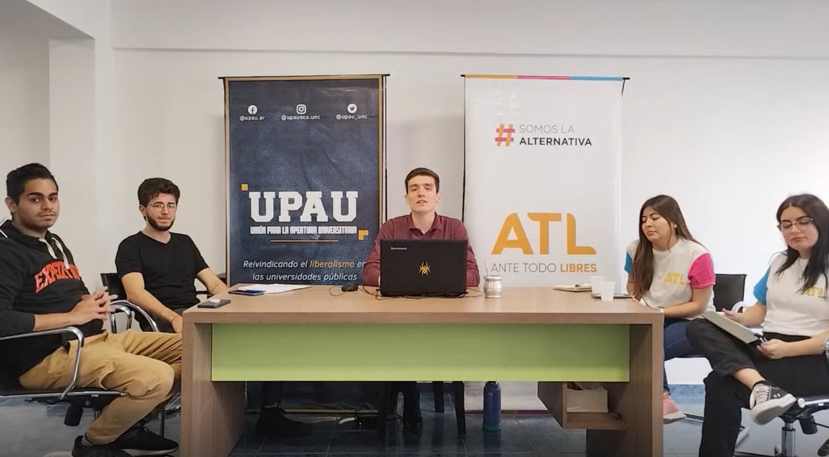 UPAU vs Ante Todo Libres (ATL) 
CLUB DE DEBATE  4ta Fecha

EL 👇 VIDEO DEL DEBATE AQUI
youtu.be/1h6QH-y2IbQ

<a href="/UPAU_UNC/">UPAU UNC</a> 
<a href="/bautista_t_m/">J.Bautista Tejeda Moradas</a> 
<a href="/Lauta_Eyebrows/">Lauti</a> 
<a href="/leobarrebeli/">Leonardo Barreto</a> 
VS
<a href="/atlcba/">Ante Todo Libres Córdoba</a>  
@auce_romina 
@rossi6_ 
<a href="/EmirLopezSalass/">Emir</a> 
@Paulalolita95 

ORGANIZO
<a href="/fiscalesxllc/">Fiscales x la Libertad - Córdoba</a> 
@Uni2Cordoba