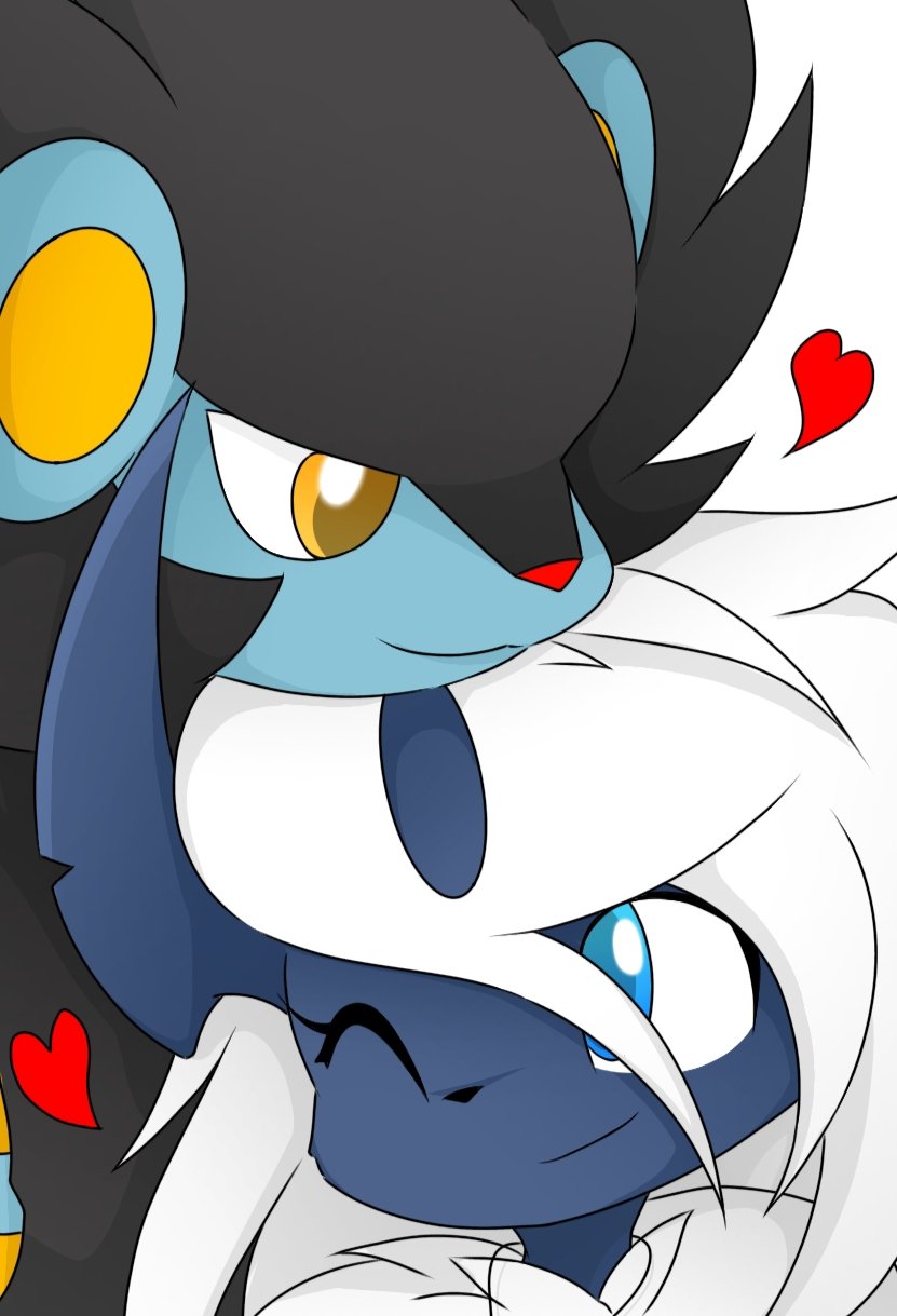 Naka on X: "Absol & Luxray https://t.co/M7pvHhYEkU" / X