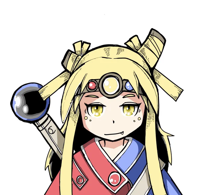 目の描き方を模索してる 