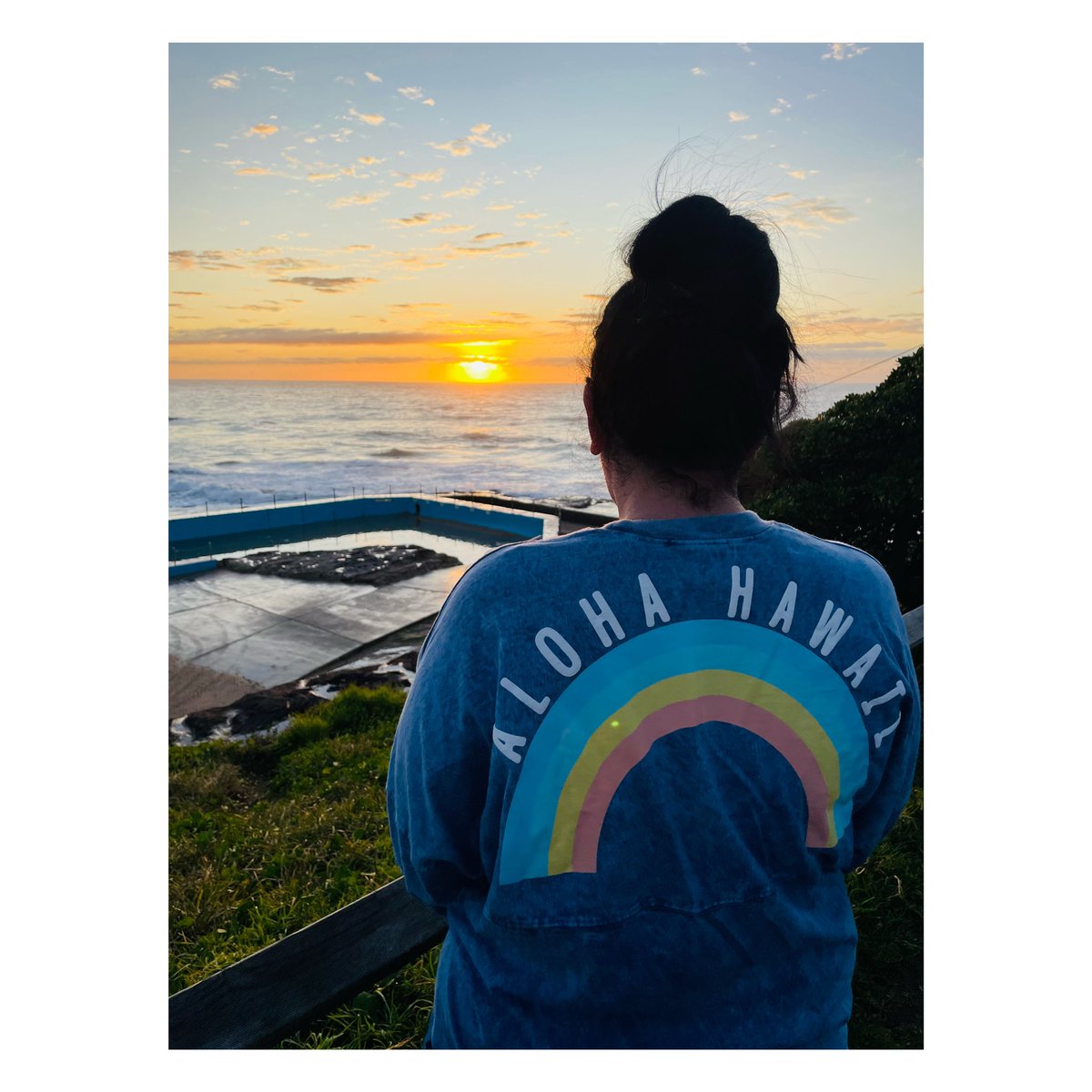 Sunrise in Australia after so many beautiful sunsets in Hawaii ☀️