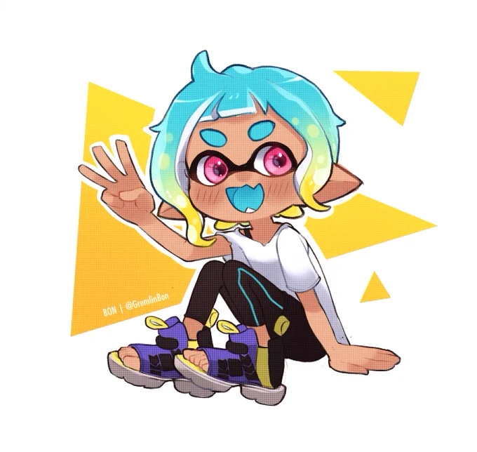 Until September 9th, my little squid gremlin  #Splatoon3 