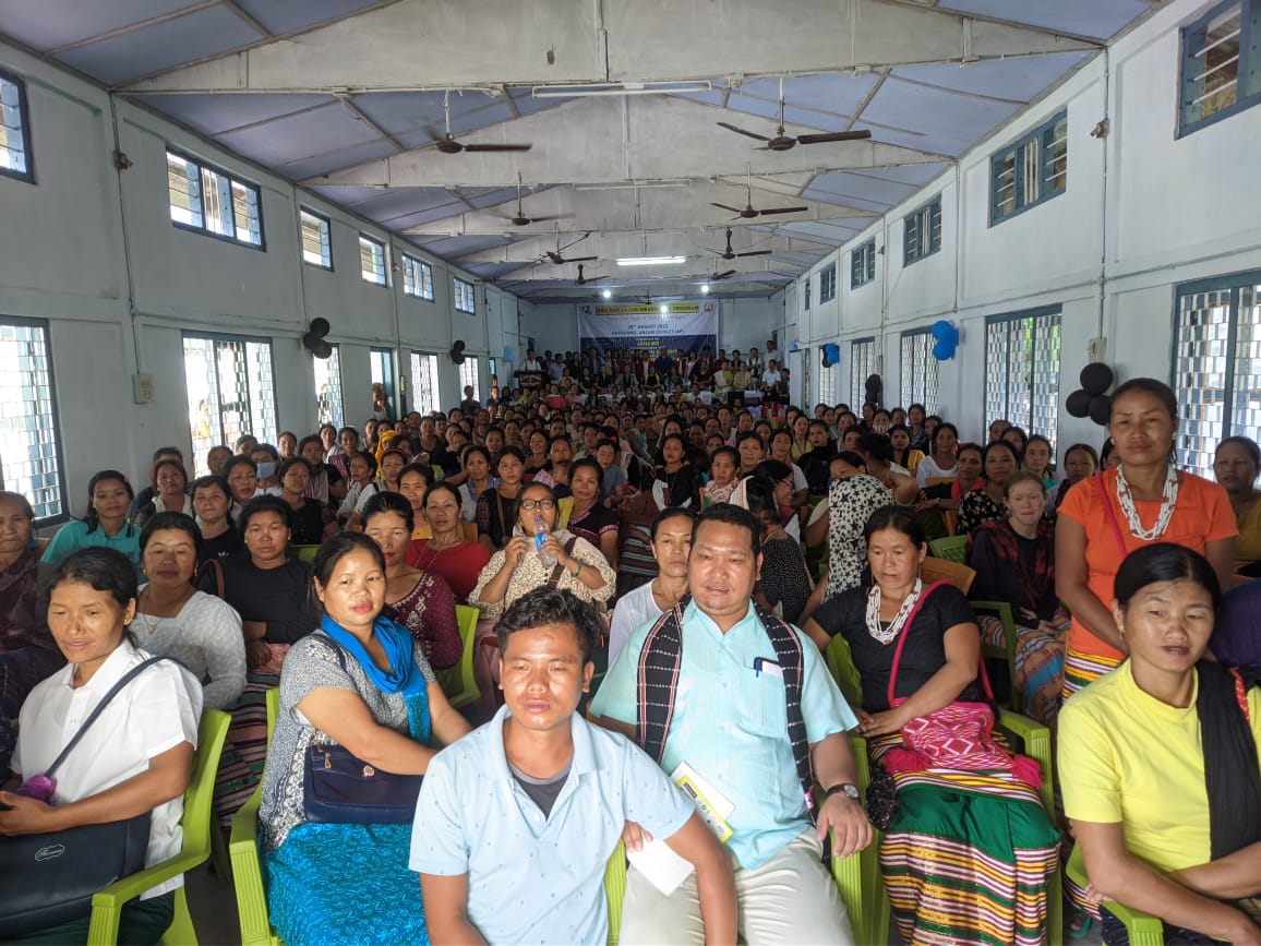 AmyaaNgo's tweet photo. A Day Legal Awareness Program at #Hayuliang #Anjaw District organized by @AmyaaNgo through the support of #APSCW. Attended by 500 participants from across various blocks of the District. Remote district of the State. 

#CMOarunachalpradesh #PMOIndia #NCW
#MyGovtArunachalPradesh https://t.co/XZSPLG9J4T
