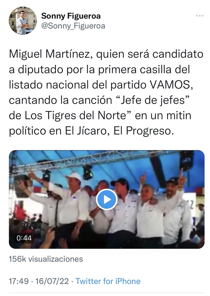 ManfredoGuate's tweet photo. Si votan por el Partido FCN en las próximas elecciones, llevarán a Jimmy Morales como diputado; si votan por el partido oficial VAMOS llevarán a Miguel Martínez para Diputado. Lujo de Congreso!! Chuky el muñeco diabólico sería mejor Diputado. WTF https://t.co/PzL8nJtvM2