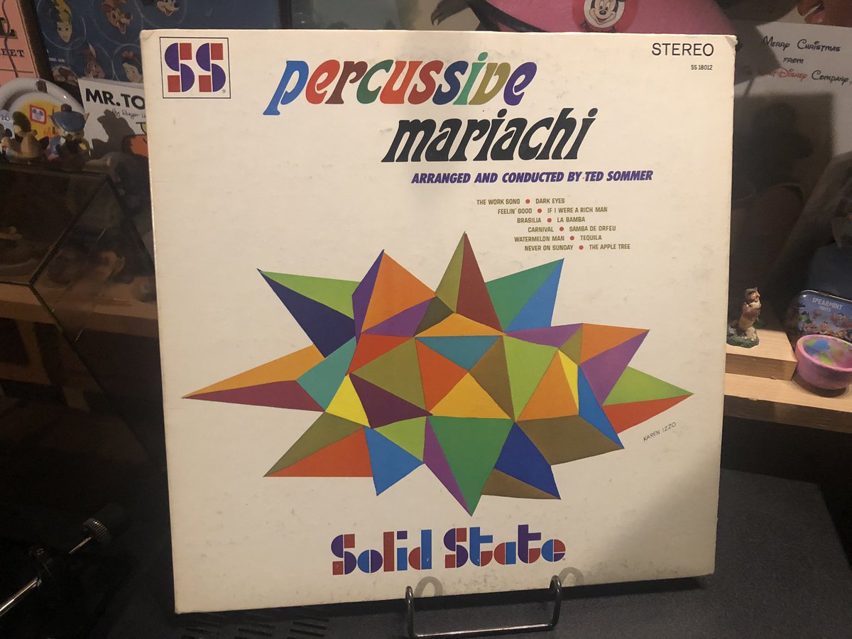 spyvinyl's tweet photo. Solid State lps don’t turn up much in the wild at my end, so happy to have found this @blackandreaddenver which always has cool & hard to find lps! For this one, think Herb Alpert with over the top percussion (bells, xylophone, and anything else you can strike). #dualturntable https://t.co/R2LgBfDMzR