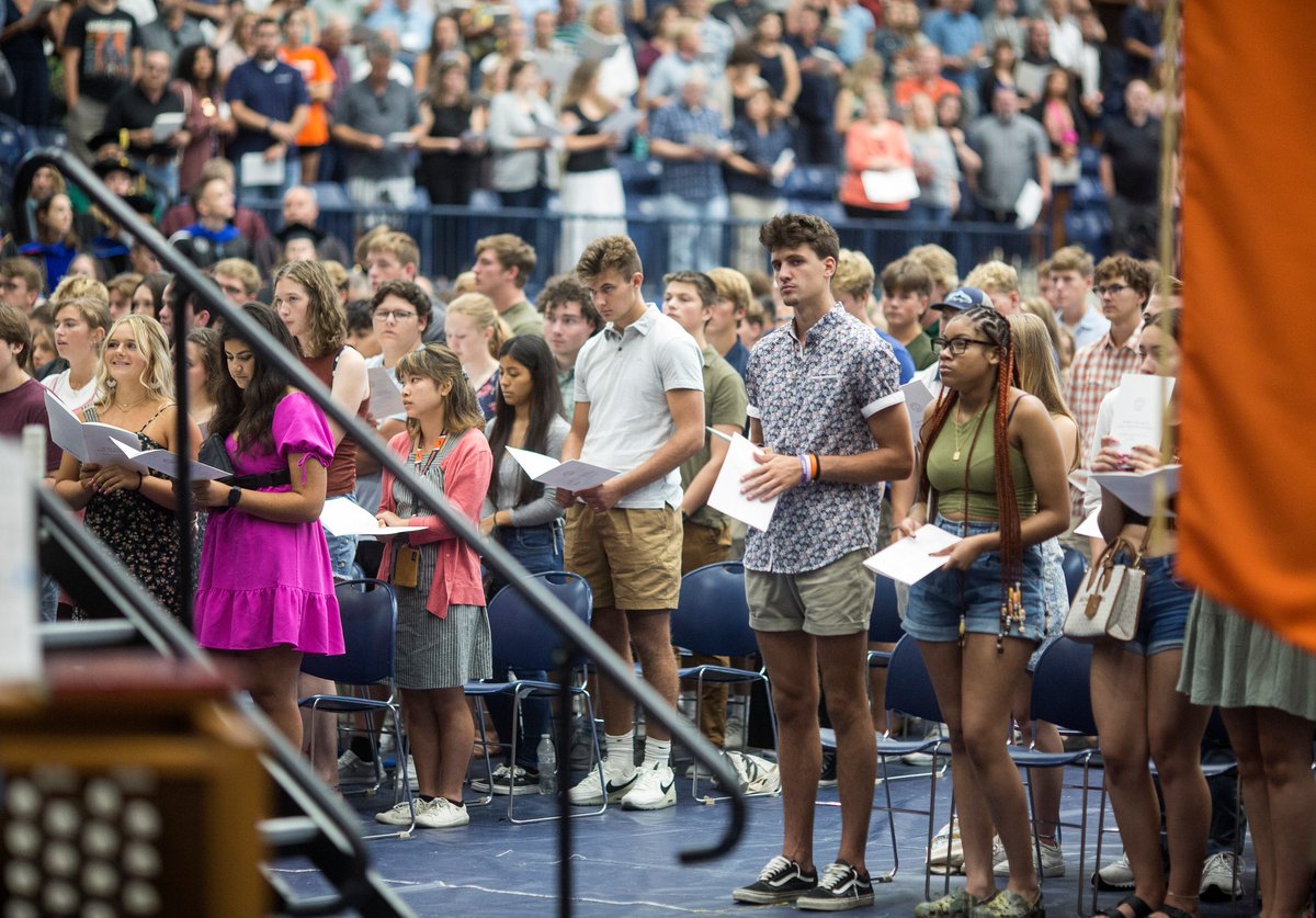Opening Convocation marks the official start of fall semester. Welcome to Hope, Class of 2026! #Hope2026