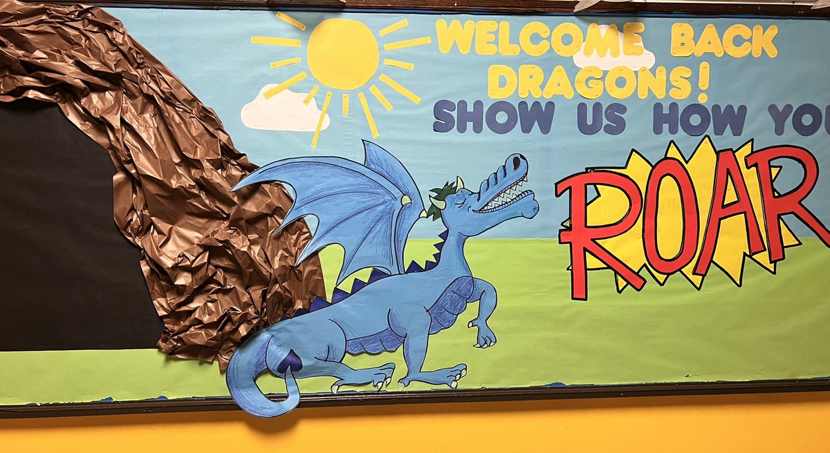 DisstonElem's tweet photo. Building prepped and ready to receive students &amp; families tomorrow with a little something extra for staff!
We are Disston! Hear us ROAR! https://t.co/VVSFHuWU28