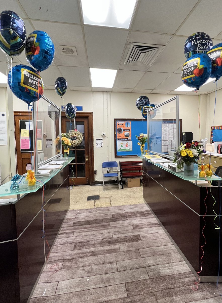 DisstonElem's tweet photo. Building prepped and ready to receive students &amp; families tomorrow with a little something extra for staff!
We are Disston! Hear us ROAR! https://t.co/VVSFHuWU28