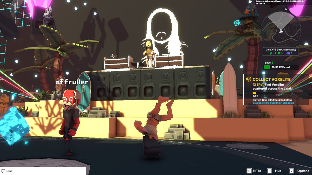 davelmccolm's tweet photo. @TheSandboxGame @steveaoki I just participated in the #SandboxAlphaS3Giveaway for a chance to win 500 SAND! On stage with Steve Aoki, check out my screenshot below!
👇 https://t.co/qGc6phvrjm