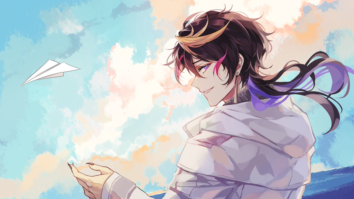 「actually I drew the full aspect ratio  i」|Fim ❄️のイラスト