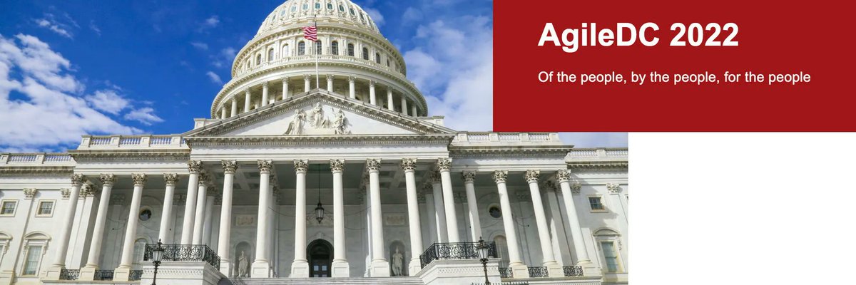 I bet you missed AgileDC as much as we did! After a 2 year hiatus we will be back in person on October 3rd at Gallaudet University. See you in October! buff.ly/3PeeAkd